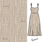 Designer Leaf Jaal Printed Design For designer Clothing